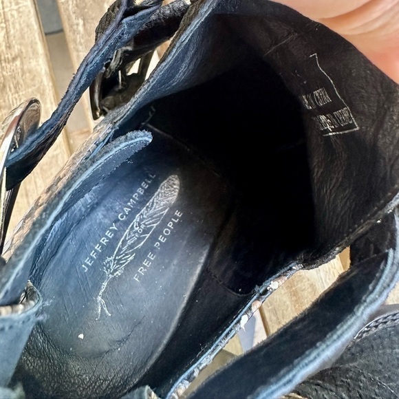 jeffrey campbell free people icon western boot size 7.5 - Picture 13 of 16